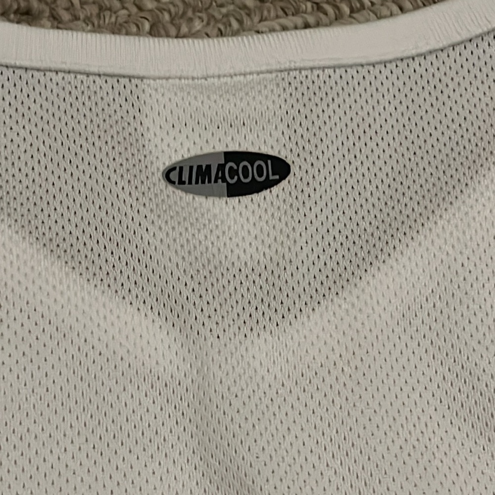Adidas Women's L White Long-Sleeve Performance Top Dry-Fit Shirt - Picture 11 of 14